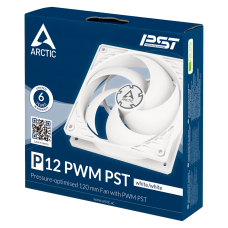Arctic P12 PWM PST White 1x