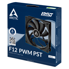 Arctic F12 PWM PST Black 1x