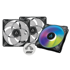 Arctic P14 PWM PST A-RGB (Black, 3 pack)