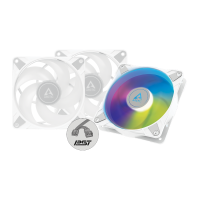 Arctic P12 PWM PST A-RGB (3-pack, White)