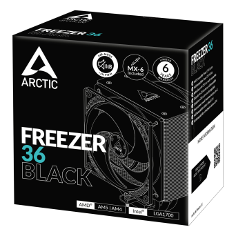 Arctic Freezer 36 Black