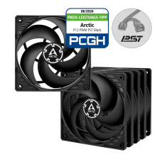 Arctic P12 PWM PST (Black, 5 pack)