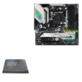 ASRock B550M Steel Legend + AMD Ryzen 7 5800X