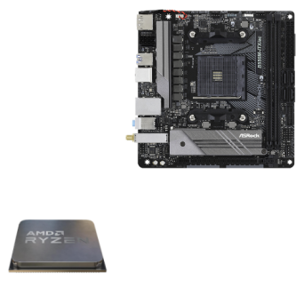 ASRock B550M-ITX/ac + AMD Ryzen 7 5800X