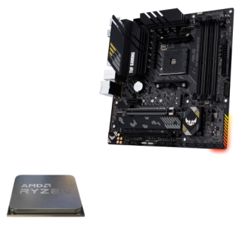 ASUS TUF Gaming B550M-PLUS + AMD Ryzen 7 5800X