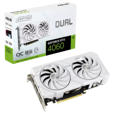 ASUS Dual Evo White RTX 4060 (8GB, GDDR6, OC)
