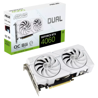 ASUS Dual Evo White RTX 4060 (8GB, GDDR6, OC)