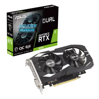 ASUS Dual RTX 3050 (6GB, OC)