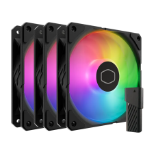 Cooler Master SickleFlow Edge 120 ARGB (3-pack, Controller, Black)