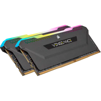 Corsair Vengeance RGB Pro SL 3200MHz 2x16GB  XMP (CL16-20-20-38, Black)