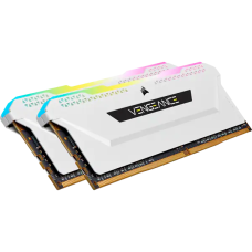 Corsair Vengeance RGB Pro SL 3200MHz 2x16GB  XMP (CL16-20-20-38, White)