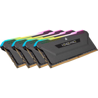 Corsair Vengeance RGB Pro SL 3600MHz 4x8GB  XMP (CL18, Black)