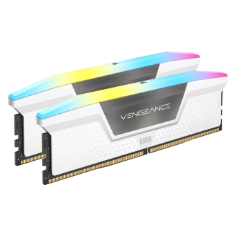 Corsair Vengeance RGB 6400MHz 2x16GB XMP (CL36-48-48-104, White)