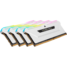 Corsair Vengeance RGB Pro SL 3200MHz 4x16GB  XMP (CL16, White)