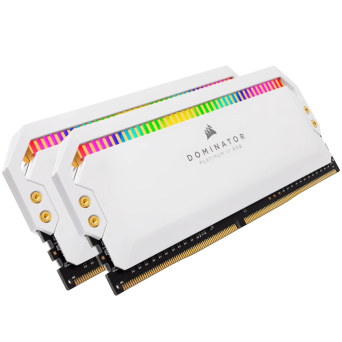 Corsair Dominator Platinum RGB 3200MHz 2x8GB XMP (CL16-18-18-36, White)