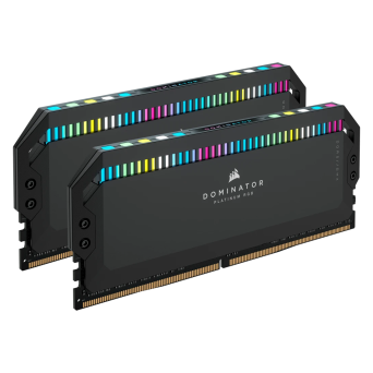 Corsair Dominator Platinum RGB 5200MHz 2x32GB XMP (CL40-40-40-77, Black)
