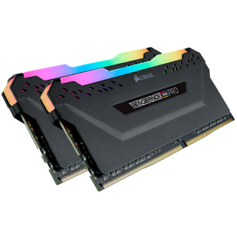 Corsair Vengeance RGB Pro 3600MHz 2x16GB  XMP (CL18-22-22-42, Black)