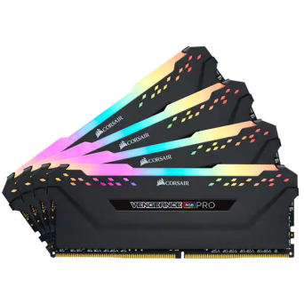 Corsair Vengeance RGB Pro 3200MHz 4x8GB  XMP (CL16-18-18-36, Black)