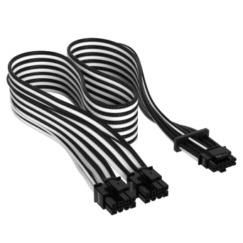 Corsair PCIe 5.0 12VHPWR 600W 2x8pin (Type 4, White/Black)