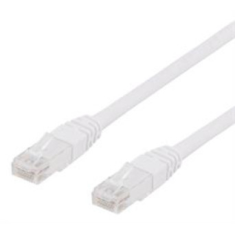 Deltaco TP-65V Cat6 U/UTP 5m Hvit
