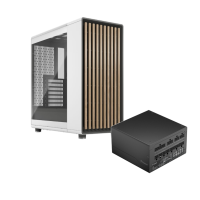 Fractal Design North Chalk White TG Clear Tint + Ion Gold 850W