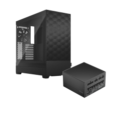 Fractal Design Pop Air Black TG Clear Tint + Ion Gold 550W