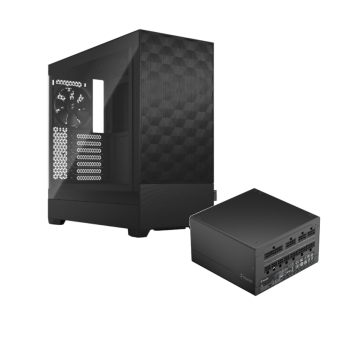 Fractal Design Pop Air Black TG Clear Tint + Ion Gold 550W