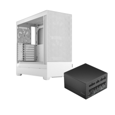 Fractal Design Pop Air White TG Clear Tint + Ion Gold 550W