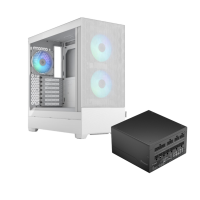 Fractal Design Pop Air RGB White TG Clear Tint + Ion Gold 850W