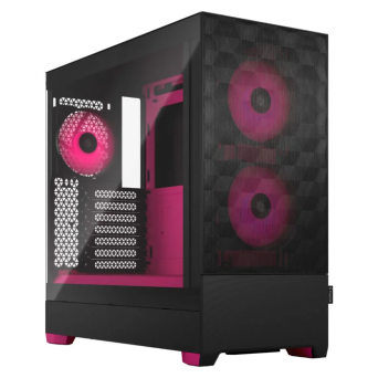 Fractal Design Pop Air RGB Magenta Core TG Clear Tint