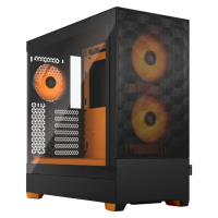 Fractal Design Pop Air RGB Orange Core TG Clear Tint