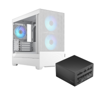 Fractal Design Pop Mini Air RGB White TG Clear Tint + Ion Gold 850W