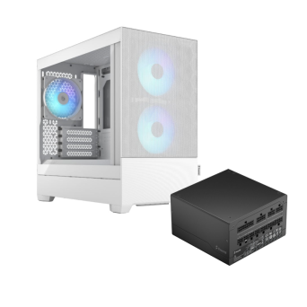 Fractal Design Pop Mini Air RGB White TG Clear Tint + Ion Gold 850W