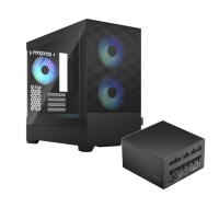 Fractal Design Pop Mini Air RGB Black TG Clear Tint + Ion Gold 850W