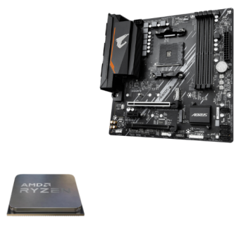 Gigabyte B550M Aorus Elite + AMD Ryzen 7 5700X