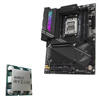 Gigabyte B650E AORUS Pro X USB4 + AMD Ryzen 9 9900X