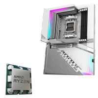 Gigabyte B650E AORUS Stealth Ice + AMD Ryzen 9 9950X