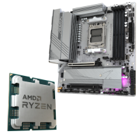 Gigabyte B650M Aorus Elite AX ICE + AMD Ryzen 9 9950X