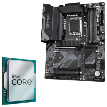 Gigabyte B760 Gaming X DDR4 + Intel Core i3-12100F