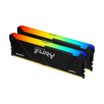 Kingston FURY Beast RGB Black 3200MHz 2x32GB XMP (CL16-20-20, 2Rx8)