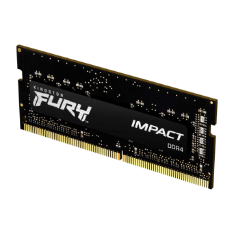 Kingston FURY Impact 3200MHz 1x8GB PnP (CL20-22-22, 1Rx8, Black)