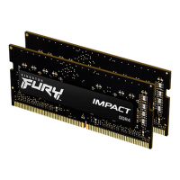 Kingston FURY Impact 3200MHz 2x8GB PnP (CL20-22-22, 1Rx8, Black)