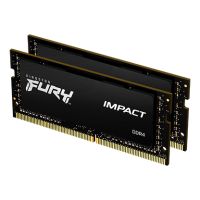Kingston FURY Impact 3200MHz 2x32GB PnP (CL20-22-22, 2Rx8, Black)