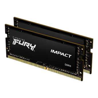 Kingston FURY Impact 3200MHz 2x32GB PnP (CL20-22-22, 2Rx8, Black)