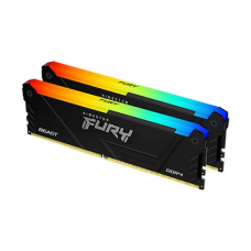 Kingston FURY Beast RGB 3600MHz 2x8GB  XMP (CL17-21-21, 1Rx8, Black)