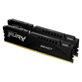 Kingston FURY Beast 6000MHz 2x32GB XMP (CL30-36-36, 2Rx8, Black)