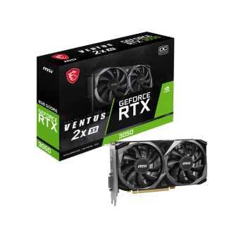 MSI Ventus 2X XS RTX 3050 (8GB, OC)