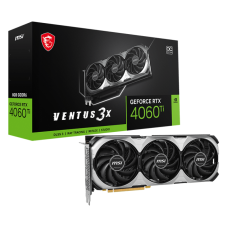 MSI Ventus 3X E RTX 4060 Ti (8GB, GDDR6, OC)