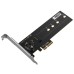 Maiwo KT016L M.2 NVMe til PCIe adapterkort