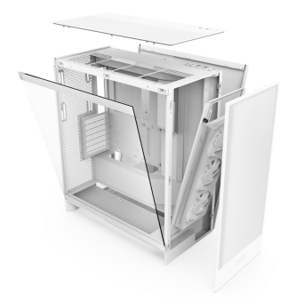 NZXT H7 Flow RGB (White, 2024)